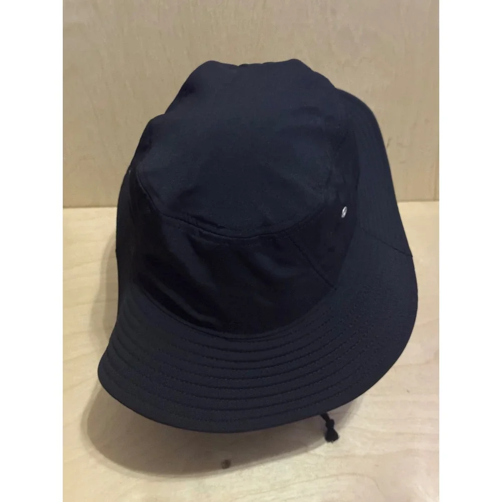 Adidas AeroReady Black Bucket Hat Adjustable Chin Strap Wide Brim Sun Hat Mens